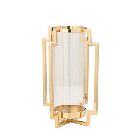 Vitale Saillie Cam Mumluk Gold 20x20x30 cm AK.JD0107