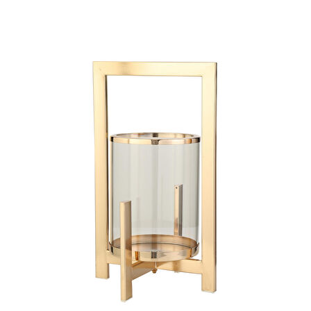 Vitale Cadre Cam Mumluk Gold 24x24x40 cm AK.JD0122