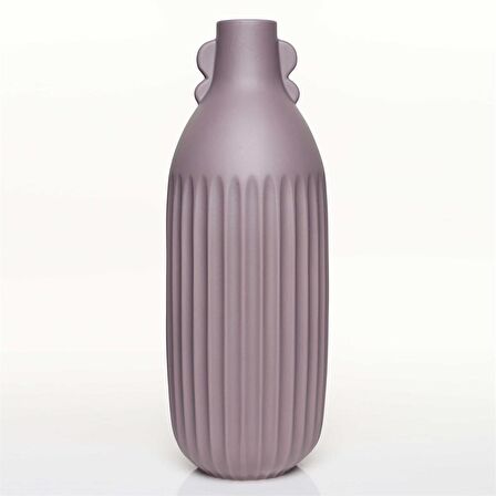 Vitale Antıque Kahve Vazo Büyük 14*14*45 Cm AK.JL0051