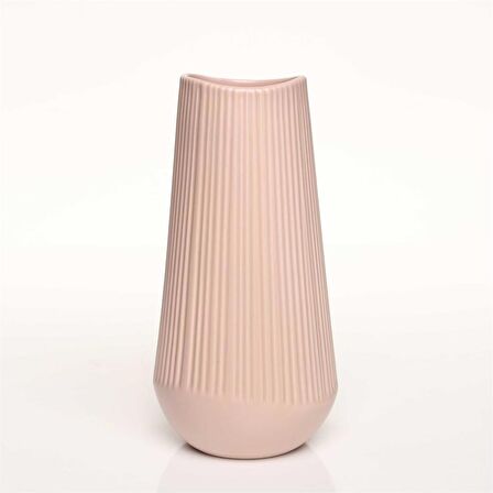 Vitale Moleanos Pembe Vazo Orta 12*12*25 Cm AK.JL0063