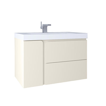 Kobos Future 80 cm Lavabo Dolabı White KB100025