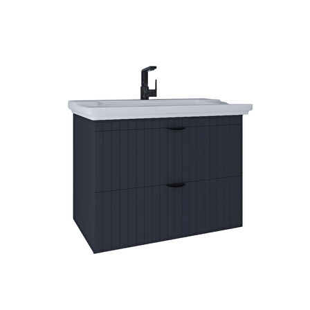 Kobos Noble 80 cm Lavabo Dolabı Argento KB710045