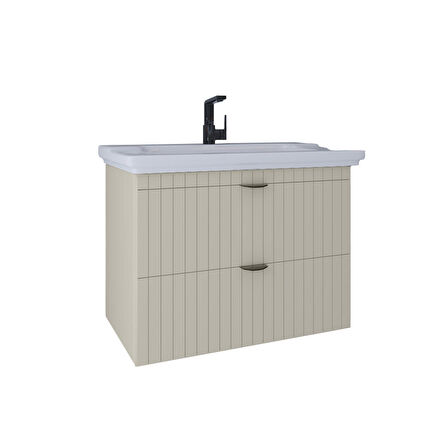 Kobos Noble 80 cm Lavabo Dolabı Luna KB710047