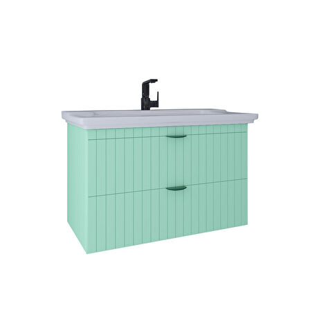 Kobos Noble 100 cm Lavabo Dolabı Mint KB710054