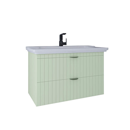 Kobos Noble 100 cm Lavabo Dolabı Mint KB710054