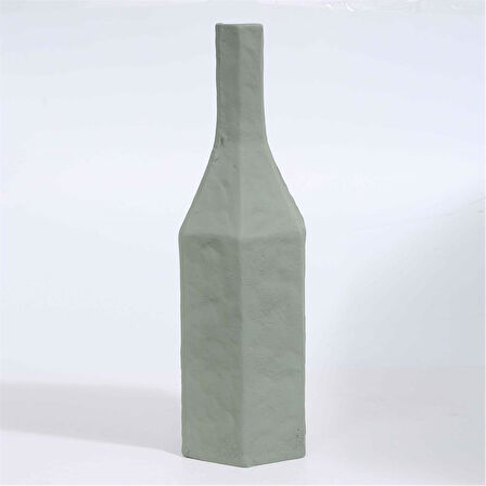 Vitale Metal Prizma Vazo 12*13*42 cm