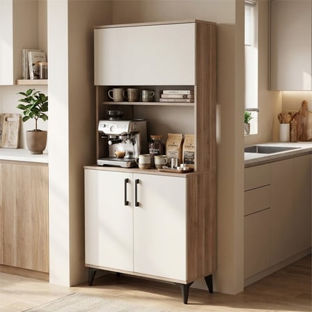 Kobos Kahve Köşesi Çok Amaçlı Mutfak Dolabı 90cm SP02350