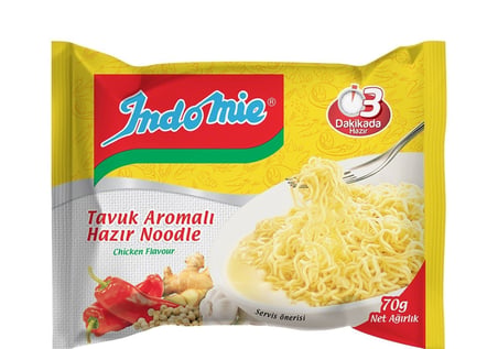 Indomie Noodle Spesiyal 75 Gr - Tavuklu 70 gr 12 li Karma Paket