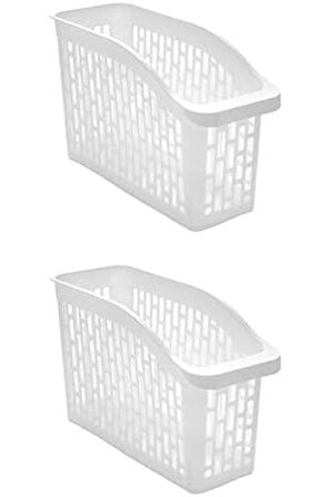 Porsima Org-22  Çok Amaçlı Buzdolabı İçi Düzenleyici Sebze Meyve Organizer Sepet  ( 2 adet)