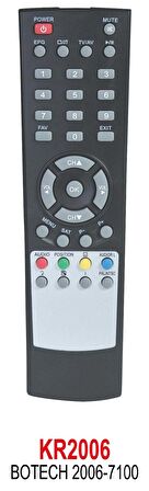 Botech 2006 Uydu Alıcı Kumandası