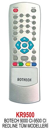 Botech 5500-9000-9500-10000 Uydu Alıcı Kumandası