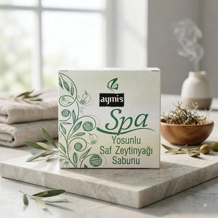 Spa Yosunlu Saf Zeytinyağı Sabun