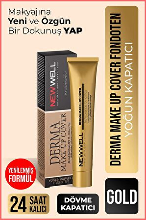 Derma Make-up Cover Foundation - Gold