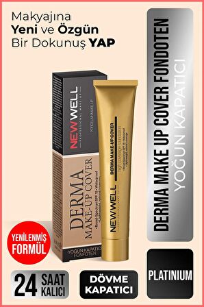 Derma Make-up Cover Foundation - Platinium