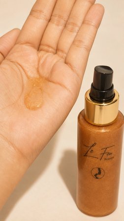Le Feu Beauté Multi-Purpose Dry Oil Işıltılı Kuru Yağ Yüz Vücut ve Saç İçin 70 ml