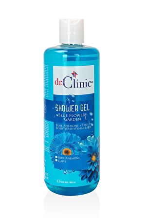 Dr.clinic Mavi Çiçekler Bahçesi Duş Jeli 400 Ml