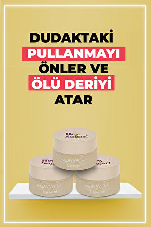 Hey Sugar! Hindistan Ceviz Aromalı Dudak Peelingi 20gr