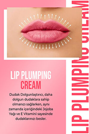 Lip Plumping Cream Summer Pink  Dudak Dolgunlaştırıcı Krem 5 ML