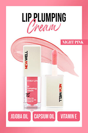 Lip Plumping Cream Night Pink  Dudak Dolgunlaştırıcı Krem 5 ML