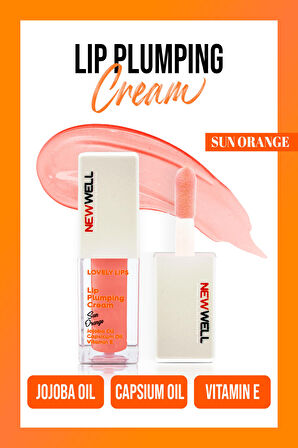 Lip Plumping Cream Sun Orange  Dudak Dolgunlaştırıcı Krem 5 ML