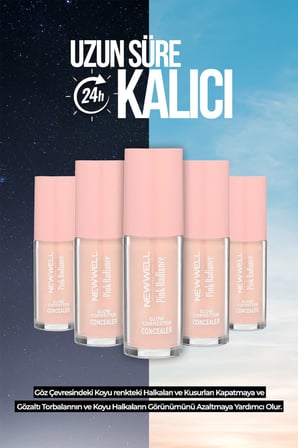 Pink Radiance Glow Corrector Concealer Pembe Işıltılı,Parlaklık,Düzeltici,Kapatıcı 8 GR