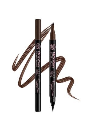 Duo Pen 2-in-1 Brow & Eyeliner Dark Brown 02 2 ml