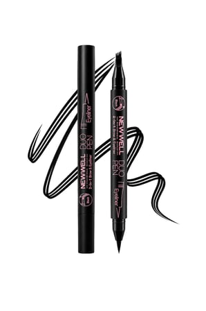 Duo Pen 2-in-1 Brow & Eyeliner Black 01 2 ml