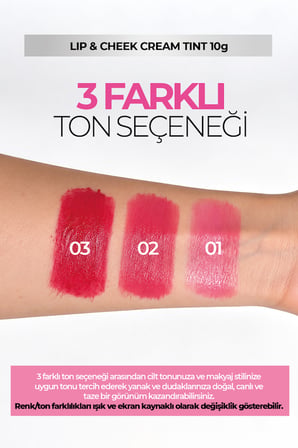 Lip & Cheek Cream Tint 02 10 g