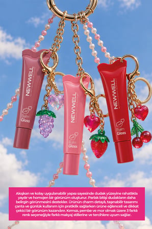 Charm Lip Balm & Gloss – Dudak Balmı ve Parlatıcısı Pembe 01 15 ml
