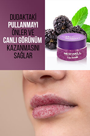 Hey Sugar! Böğürtlen Aromalı Dudak Peelingi 20gr