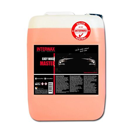 INTERWAX EASY WASH MASTER OTO YIKAMA KÖPÜĞÜ 25 KG