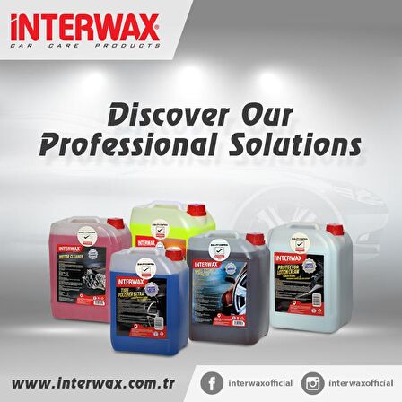 INTERWAX EASY WASH EXPERT FIRÇASIZ OTO YIKAMA KÖPÜĞÜ 25 KG