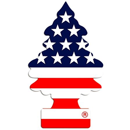 Little Trees Amerikan Bayraklı Vanilla Pride Oto Kokusu 24 Adet