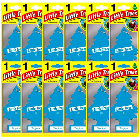 Little Trees Tropikal Aromalı Asma Oto Kokusu 12 Adet