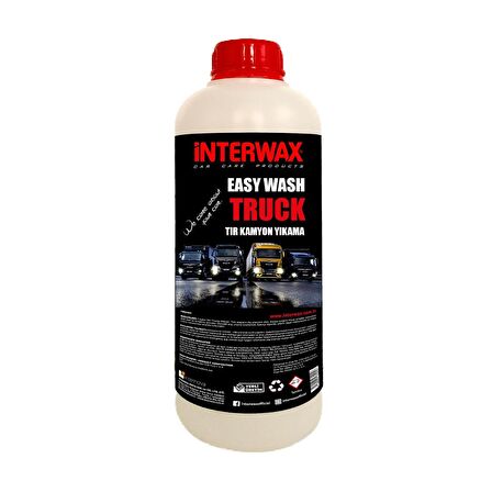 INTERWAX EASY WASH TRUCK FIRÇASIZ TIR-KAMYON YIKAMA KÖPÜĞÜ 1 KG