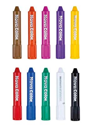 Yüz Boyası Tüm Renkler (10 Kalem)