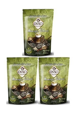 Osso Menengiç Öğütülmüş Türk Kahvesi 3x200 gr 