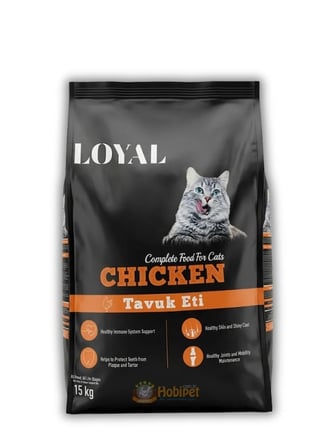 Loyal Tavuklu Yetişkin Kedi Maması 15 kg