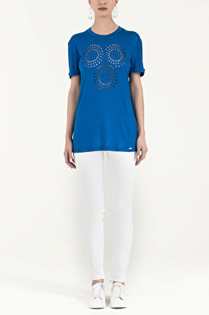 Saks Bol kesim tshirt 19564 | 40