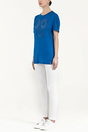 Saks Bol kesim tshirt 19564 | 40