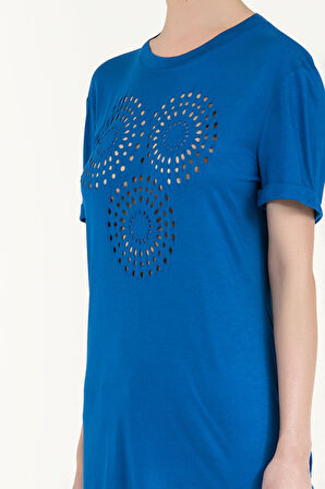 Saks Bol kesim tshirt 19564 | 40