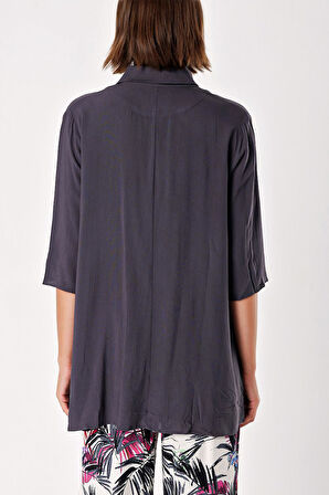 Füme Bol kesim gömlek 19696 | 42