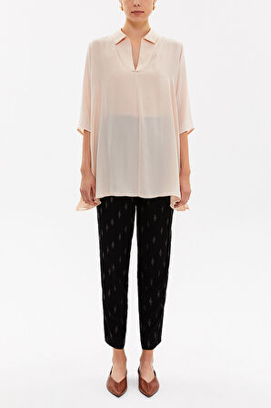 Bej Bol kesim gömlek 19696 | 44