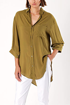 Badem Bol kesim gömlek10681 | 42