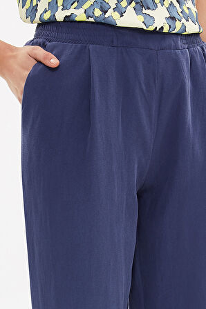Mavi Lastikli bol kesim pantolon 41341 | 42