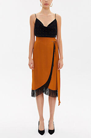 Hardal Anvelop kapama püsküllü etek 81071 | 40