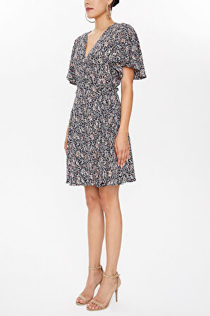 Lacivert Anvelop mini elbise 93225 | 40