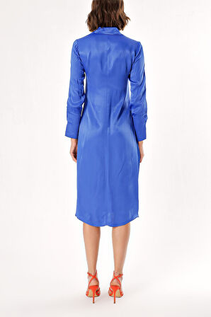 Saks Gömlek elbise 93765 | S