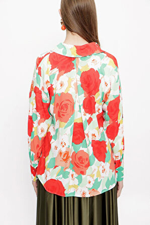 Mercan Bol kesim gömlek 10814 | M