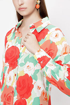 Mercan Bol kesim gömlek 10814 | M